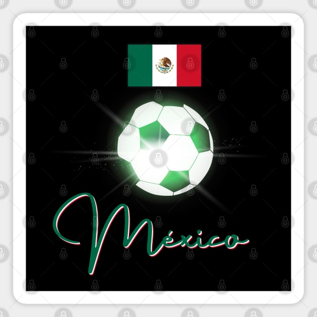 Mexico Soccer Lover Magnet by SoLunAgua